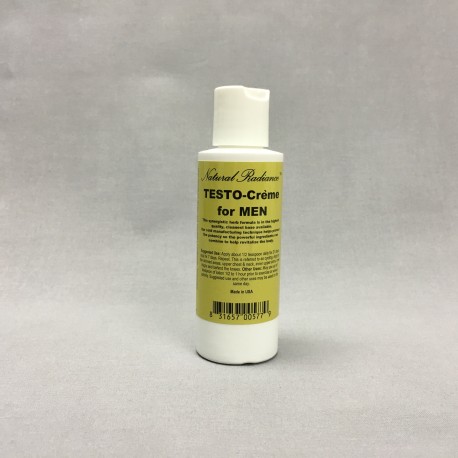 Natural Radiance Testosterone Crème for Men (4oz bottle)