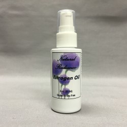 Real Estrogen Oil (Estriol USP) 2oz pump bottle