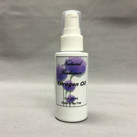 Real Estrogen Oil (Estriol USP) 2oz pump bottle