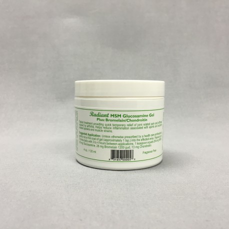 MSM_Glucosamine Gel (4oz jar)