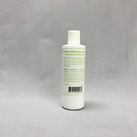 MSM_Glucosamine Gel (8oz bottle)