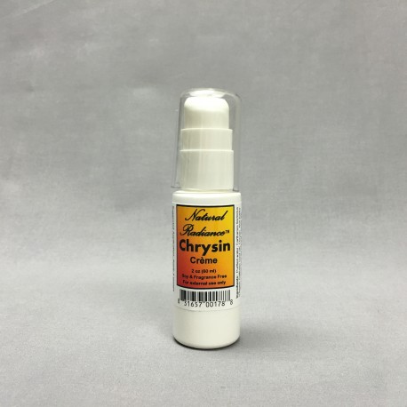 Natural Radiance Chrysin Creme (2oz) Bottle